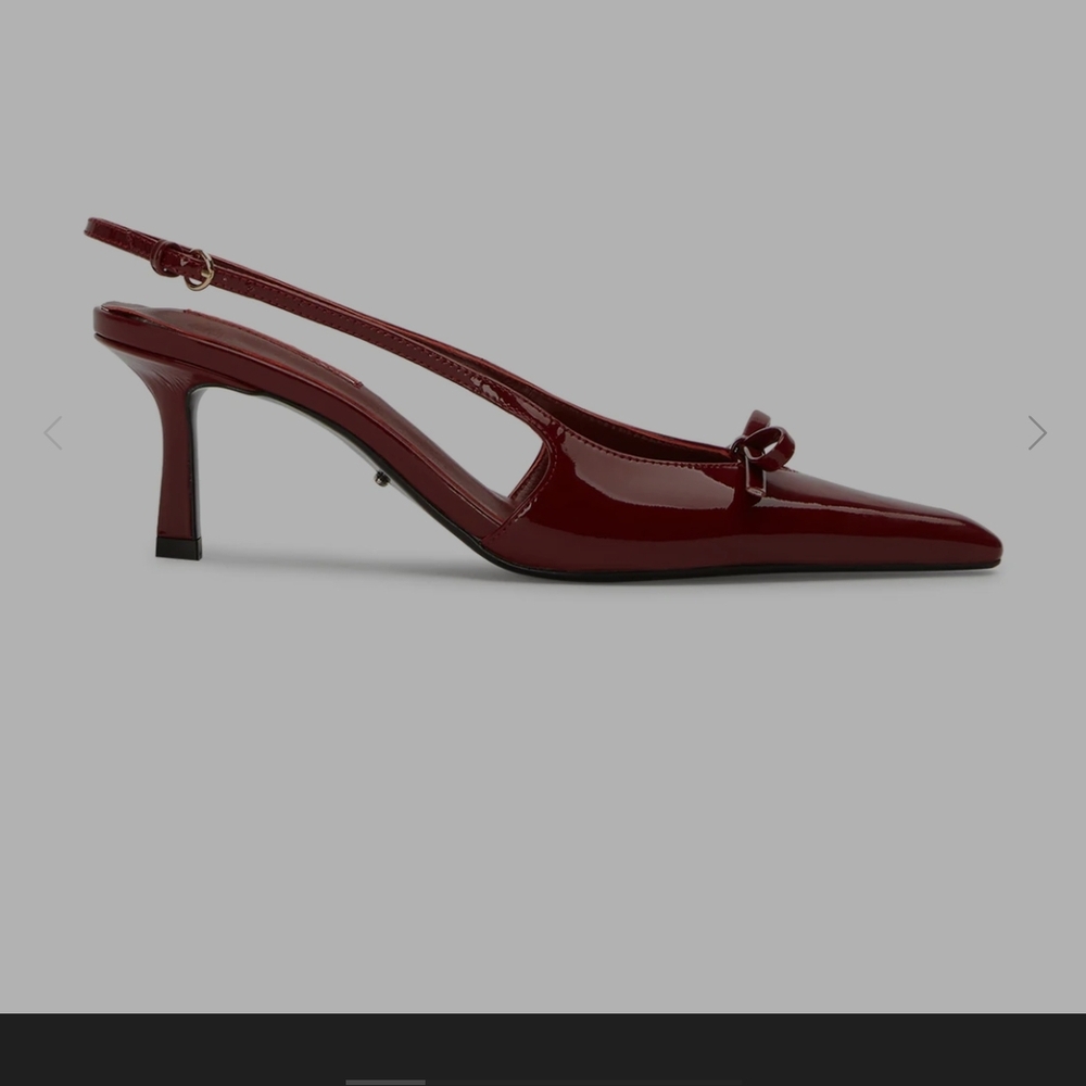 Tony Bianco Quill Bordeaux Patent 6.5 - Picture 1 of 4